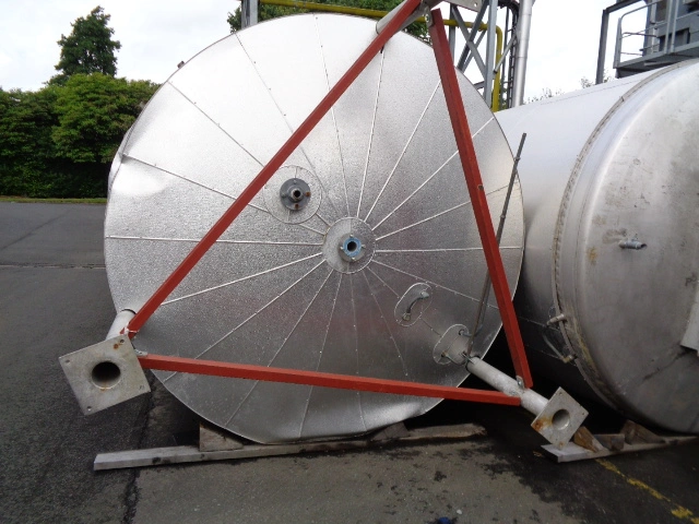 15,000L S/S JKTD  Vertical Enclosed Storage Tanks
