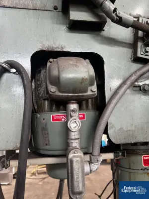 USED 1990 Myers 7.5 HP Myers Dual Shaft Vacuum Mixer, Model OOV550A-5-7.5, S/S
