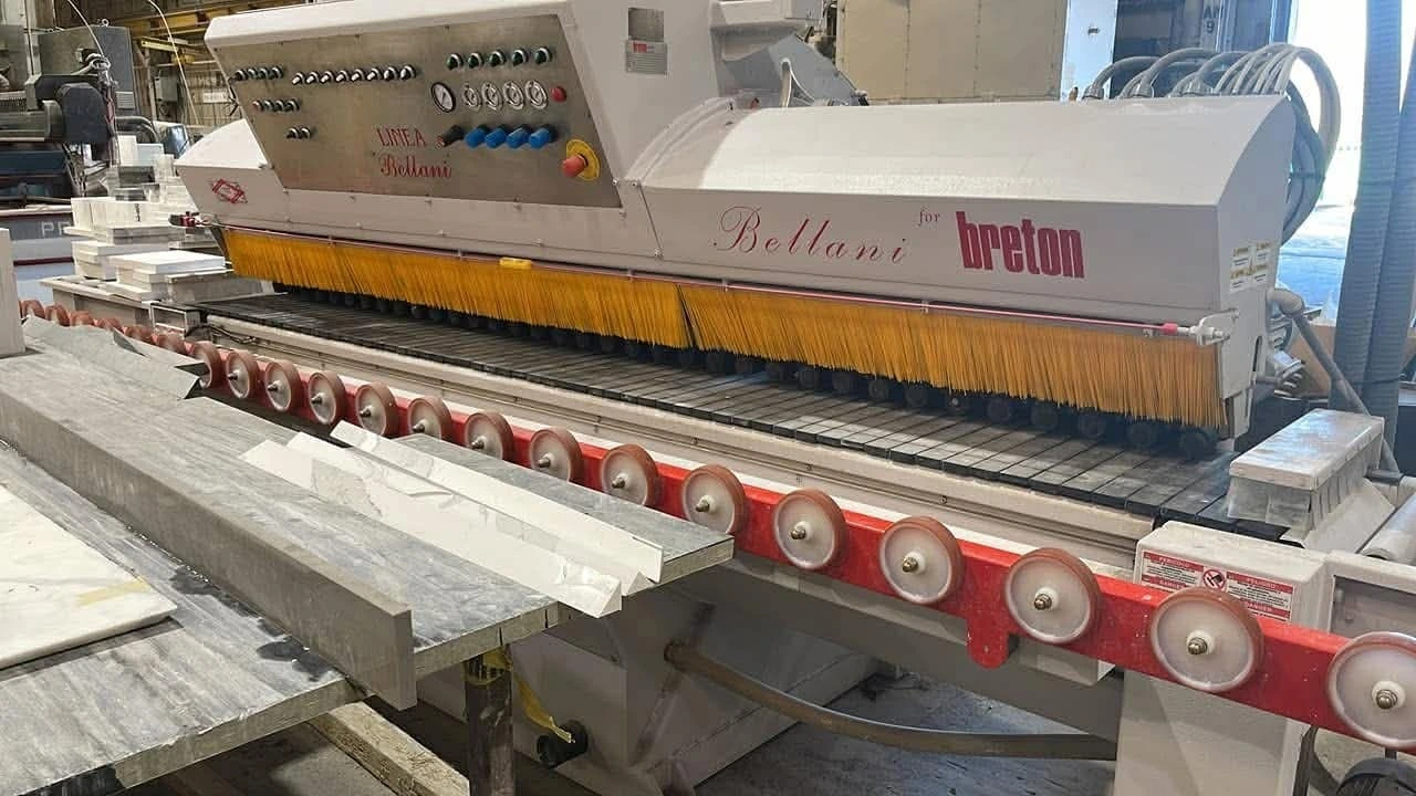 Used 2019 BRETON Linea Polishing Machinery including Buffers Pennsylvania US | STONE EQUIPMENT WAREHOUSE #1280848