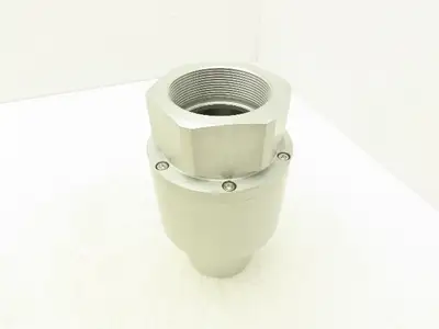 Walther Präzision 01-065-2-WR575-31-1 No Drip Coupling 2-1/2" Size Aluminum