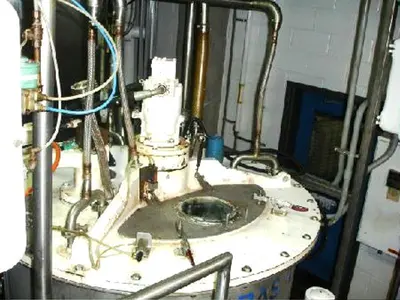 Ketema Mark III 48 x 30 perforate basket centrifuge, 316L SS.