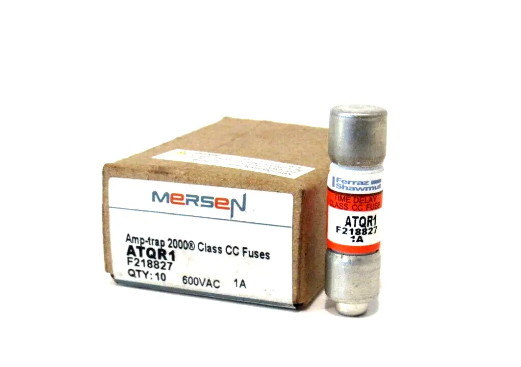 BOX OF 5 NEW MERSEN FERRAZ SHAWMUT ATQR1 FUSES