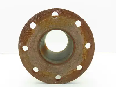 Anvil 4" Threaded Steel Flanged Straight Pipe Connector #125