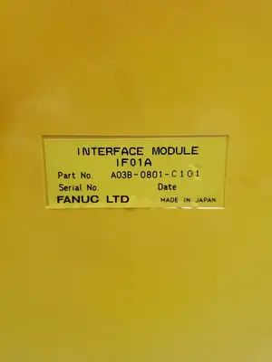 USED FANUC A03B-0801-C101 (IF01A) Interface Module