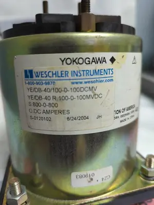 Used YOKOGAWA YE/DB-40/100-0-100 Meters - Misc | Surplus Asset Holdings #1207006