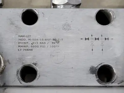 Used HAM-LET M-50A-15-8NF-SS-T-T Parts (Hydraulics and Pneumatics) British Columbia CA | Lenmark #264575