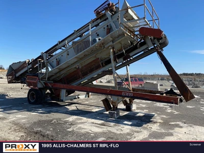 Used 1995 ALLIS-CHALMERS ST RIPL-FLO Vibratory Screens Wisconsin US | Proxy Equipment #1384888
