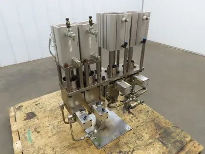 Custom High Pressure Dual 2 Stage Piston Pump Pneumatic Cylinders