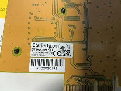 Used STARTECH ST1000SPEX43 Network Cards Ohio US | HGR 24 #1345337