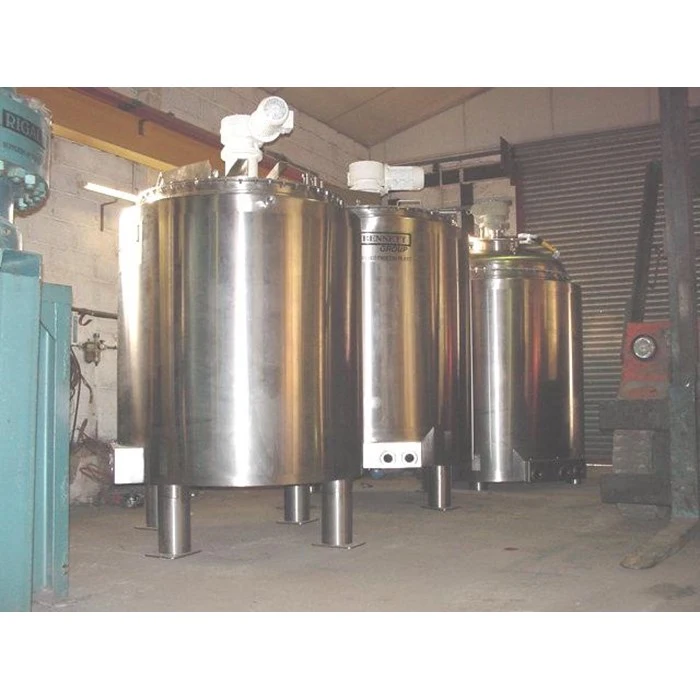 5,250 L S/S Electrically Heated Jacketed Cooker Tank