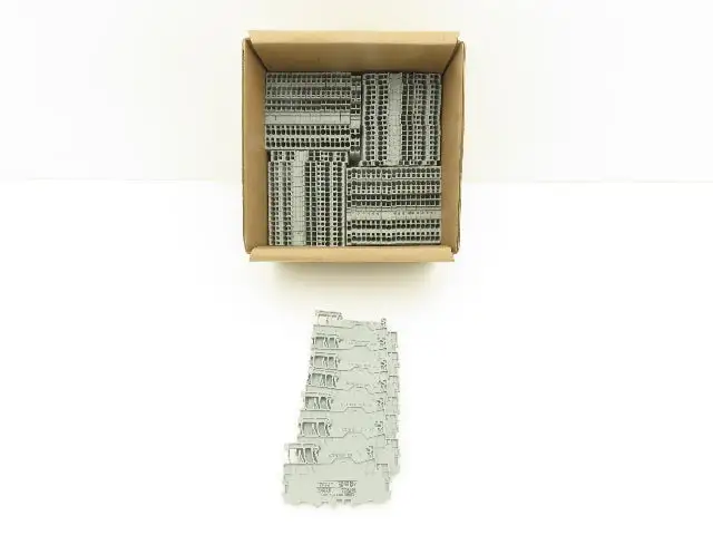 Wago 2001-1401 Feed Through Terminal Block 2.5 mm² 800V Spring Cage Lot of 82