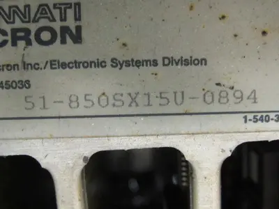 Cincinnati Milacron Acramatic 850SX Controller From a Sabre CNC