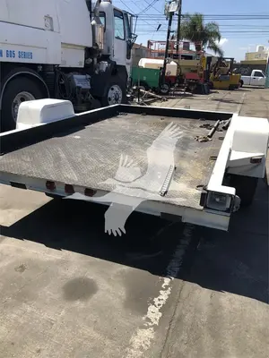 Used 1990 SPCNS 10FT Flatbed Trailers California US | Lillo Machinery #1458252