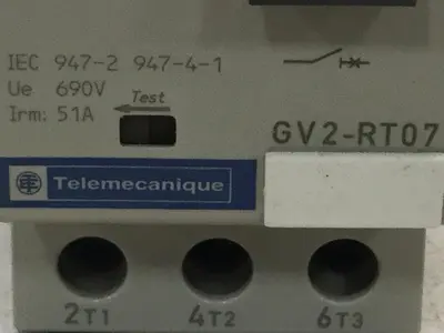 USED TELEMECANIQUE GV2RT07