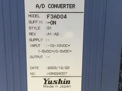 USED YUSHIN AMERICA F3AD04-0N