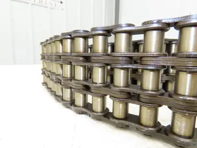 EK60-3 3 Strand #60 Roller Chain 10' Length
