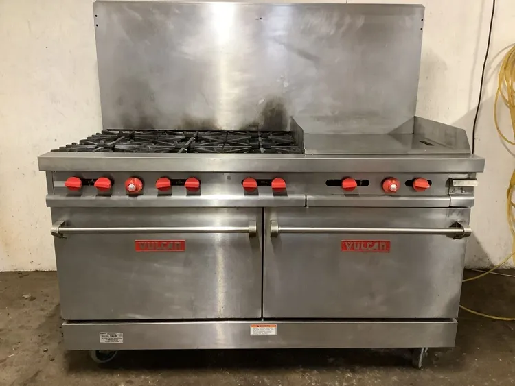 Used Vulcan VG60F-57 Commercial Ranges Michigan US | Grocery Equipment Sales #1070138