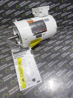 Dayton 1TTB7BG Washdown Duty Motor 1 HP 1750 RPM 208-230/460V New