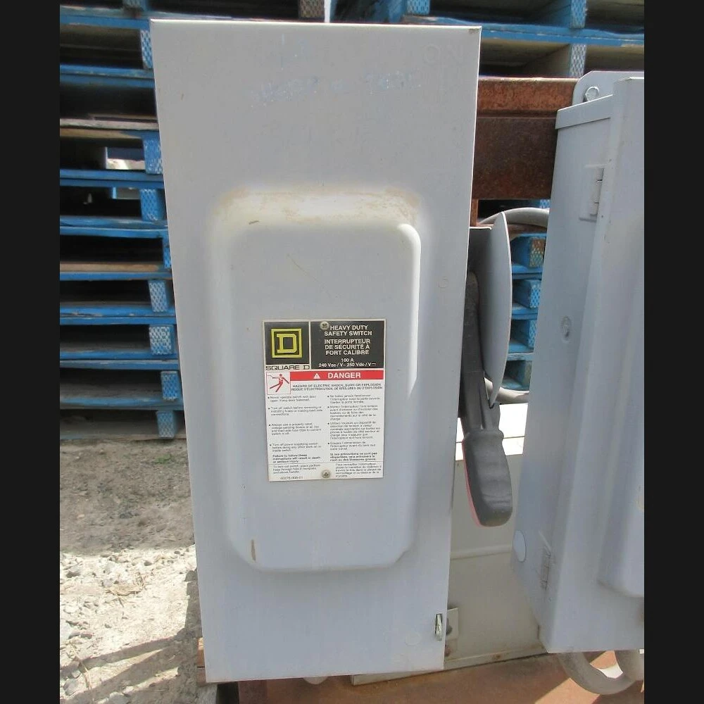 Square D 100 Amp Fusible Disconnect