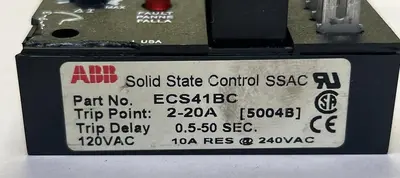 Used ABB ECS41BC Misc Electrical & Power Parts | Surplus Asset Holdings #1216264