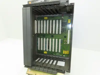 Mitsubishi FCA320HCM2-1 PCB Slot Rack Chassis & Backplane Card Assembly MC021D