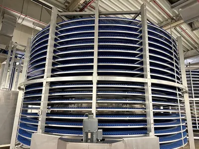 Kaak Group Twin Drum Ambient Cooler Spiral Cooler | Harvest Equipment and Fabrication Inc (2)