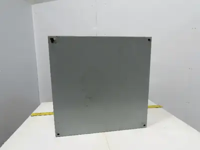 Hoffman CSD242412 Wall Mount Electrical Enclosure W/Back Plate JIC 24X24"X12"