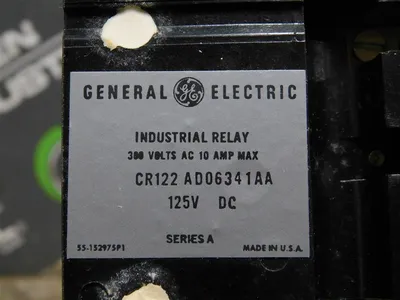 USED GENERAL ELECTRIC CR122AD06341AA