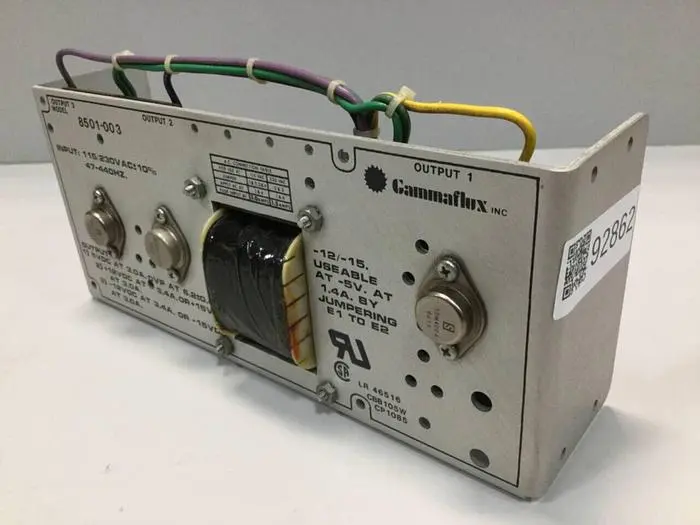 Used GAMMAFLUX 8501-003 Power Supplies Michigan US | Ideal Machinery #709305