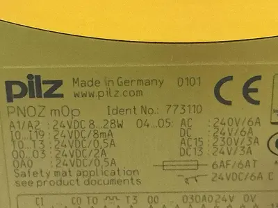 USED PILZ PN0Z M0P