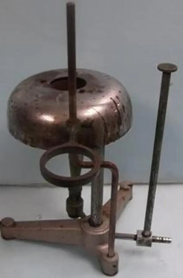 QTY. 1. KOEHLER BUNSEN BURNER FLASH POINT STAND WI...