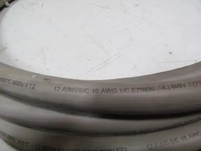 Hubbell PH2306PB025 25' Male/Female Double Ended Cable Assembly 20A 6 Pole 600V