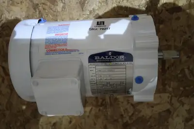 1/3 hp, 230/460 Volts, 1725 Rpm, 54C Washdown Motor