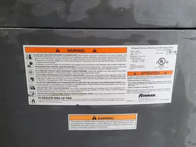 USED 2009 ROBINAIR 34788