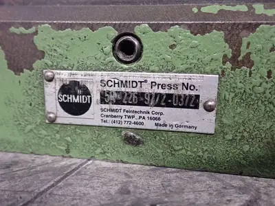 Used SCHMIDT _UNKNOWN_ Arbor Presses Ohio US | HGR 24 #1286780