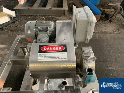 USED Fitzpatrick JT Homoloid Fitzmill, S/S, 3 HP
