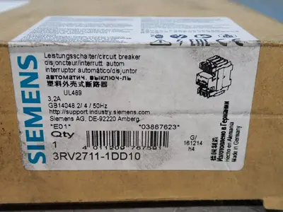 USED SIEMENS 3RV27111DD10