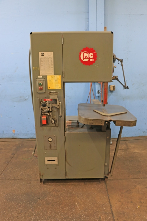 Used 1982 Grob 4V-18 Vertical Band Saws New Jersey US | Machinery Values #302300