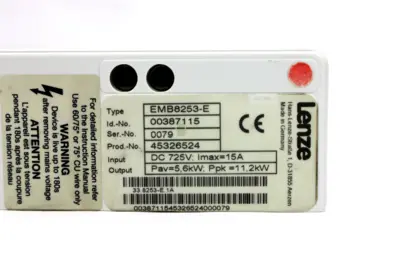 USED LENZE EMB8253-E