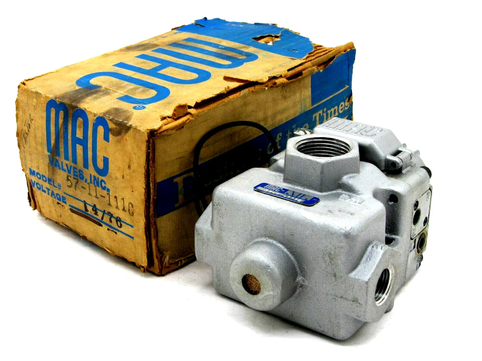NEW MAC VALVES 57-11-111C SOLENOID VALVE 5711111C