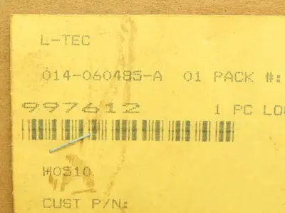 L-Tec 997612 Welding Cutting System Control Card Circuit Logic Board Rev C