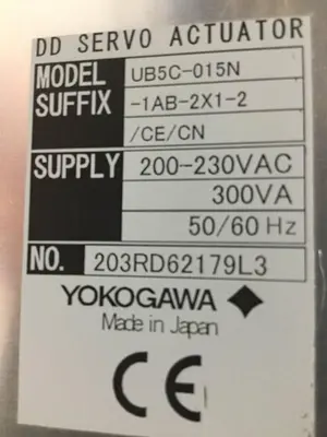 USED YOKOGAWA UB5C-015N-1AB-2X1-2/CE/CN