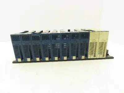 Toyoda THR-2766 Toyopuc PLC 8-slot Chassis Rack CPU Processor I/O Module