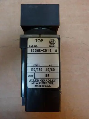 USED ALLEN BRADLEY 800MB-X016 AMBER