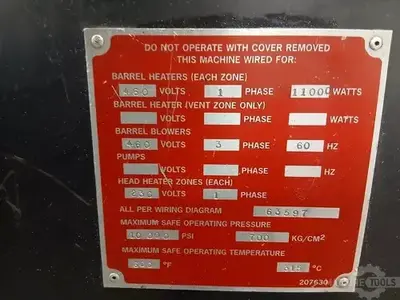 USED 2000 DAVIS STANDARD MV-35IN35