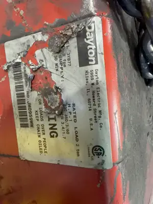 USED DAYTON 3YB77
