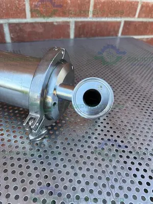 USED SARTORIUS HU12U7TX54SOS STAINLESS STEEL FILTER HOUSING 150 PSIG