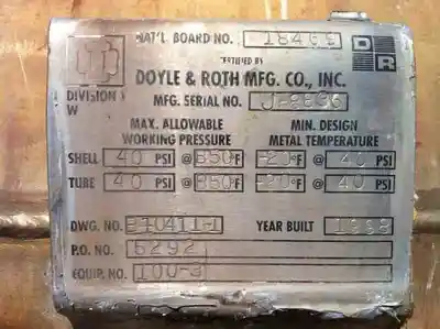 USED DOYLE & ROTH NA
