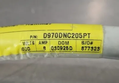 Cutler Hammer D970DNC205PT DeviceNet Cable. Loc5E-16