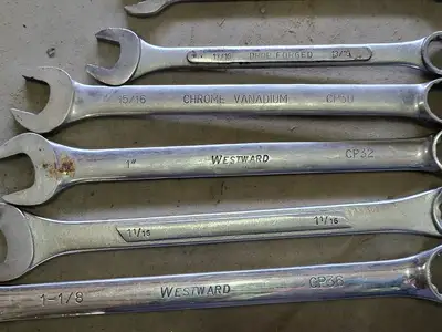 5/16" - 1-1/8" Combination Wrench Set (10pcs)